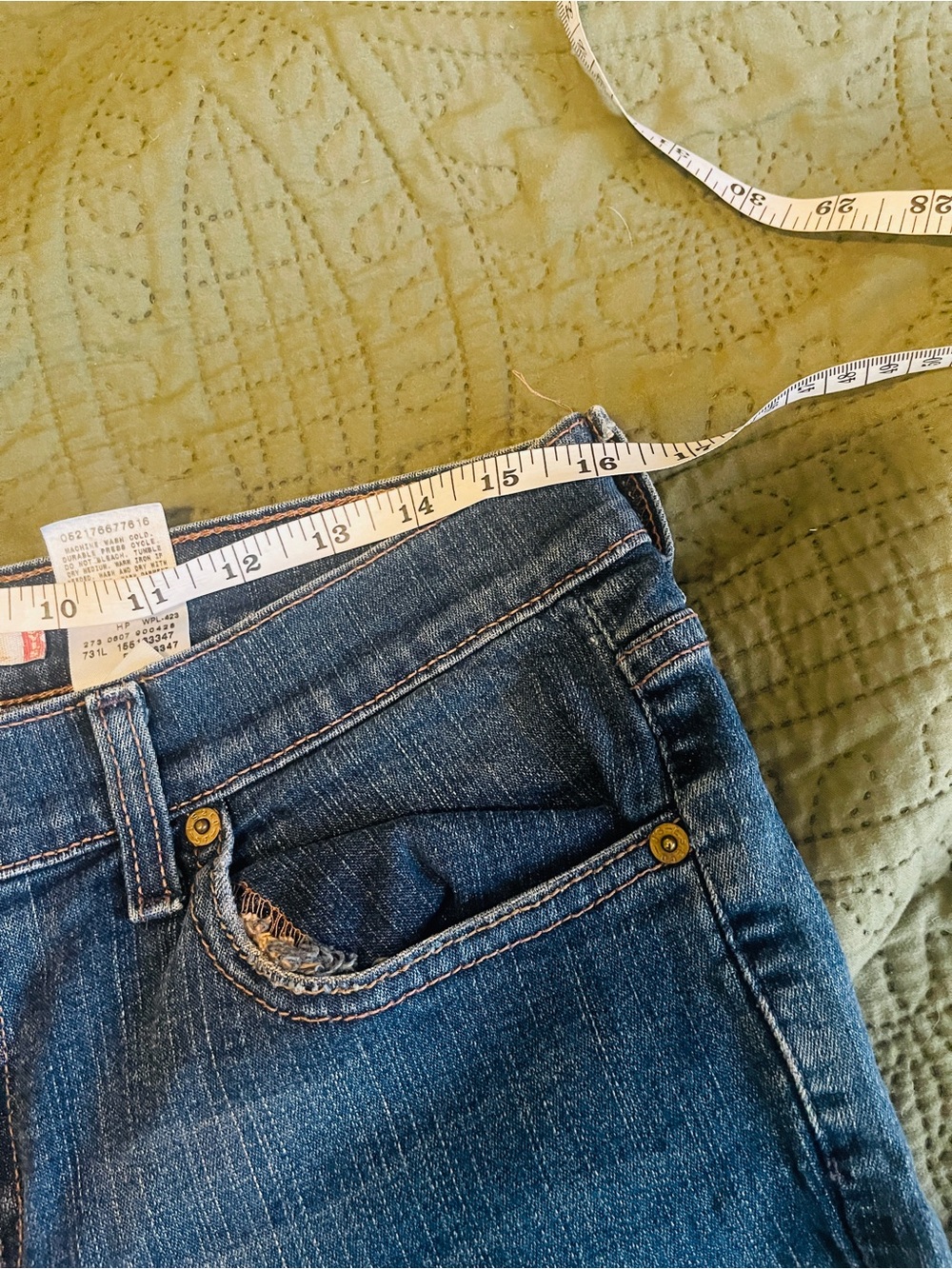 Levi’s 515 Bootcut Jeans | Women’s 8 Medium | Soft Broken-In Stretch Denim - Picture 8 of 11